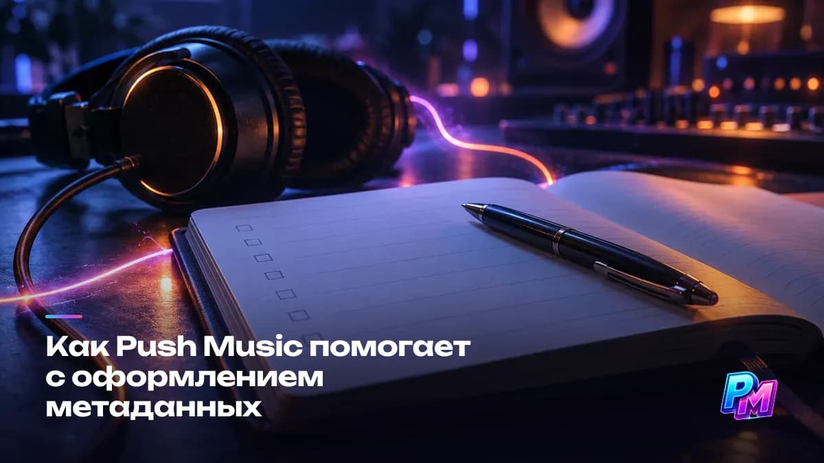 Как Push Music помогает с метаданными: поля продюсера, метка Explicit и единое написание имени