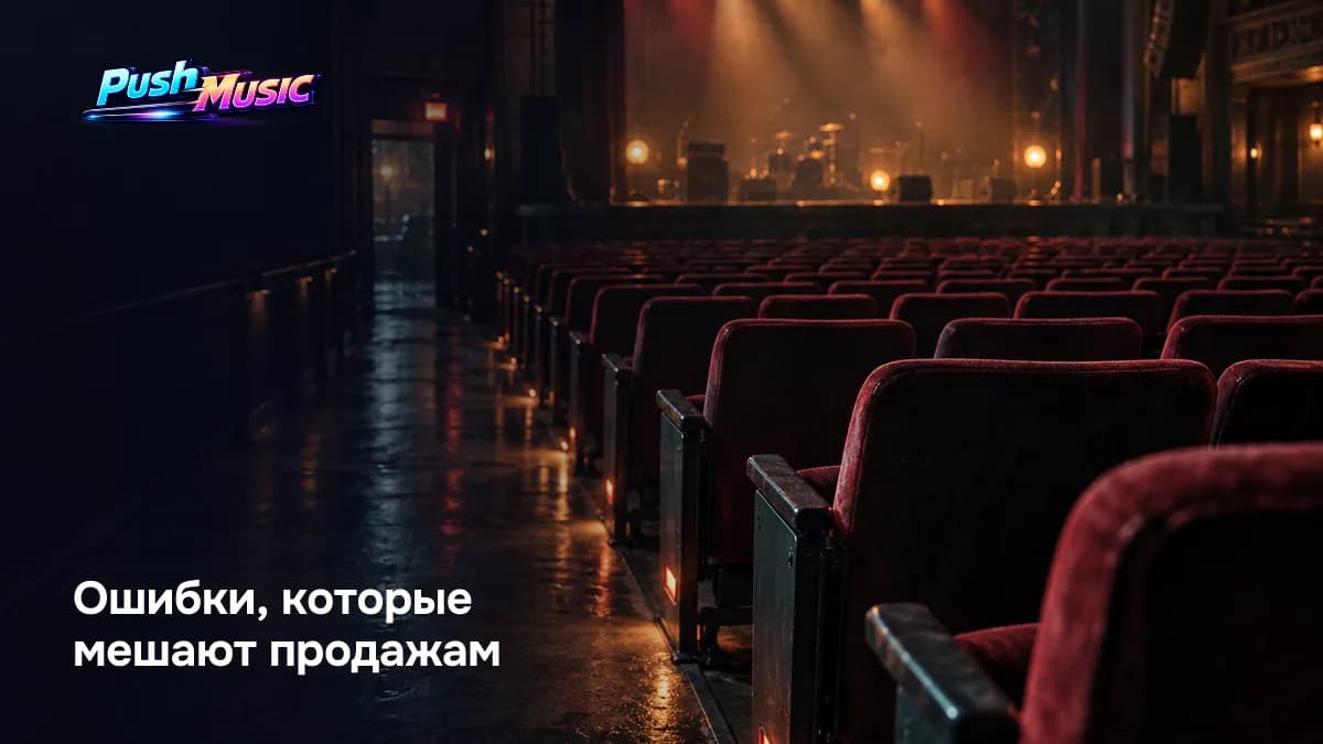 Ошибки, которые мешают продажам: открывать продажи за две недели и прятать ссылку на билеты в личных сообщениях