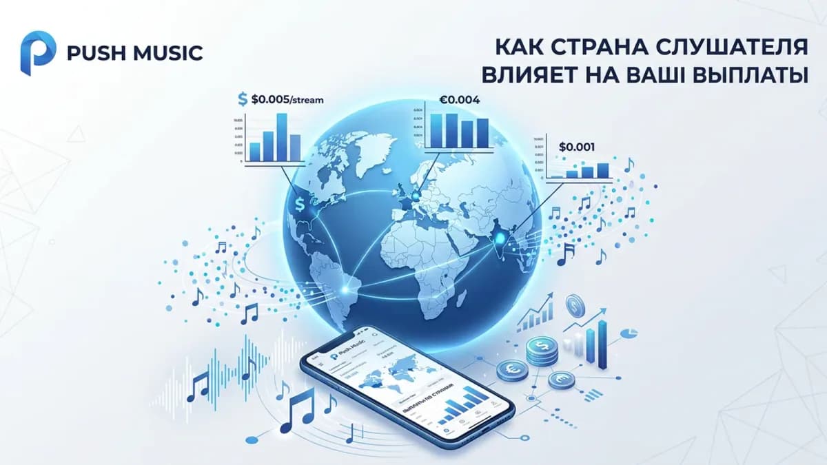 Сравнение Spotify и Яндекс Музыки для российского артиста: ставка за стрим, размер аудитории и доступность выплат
