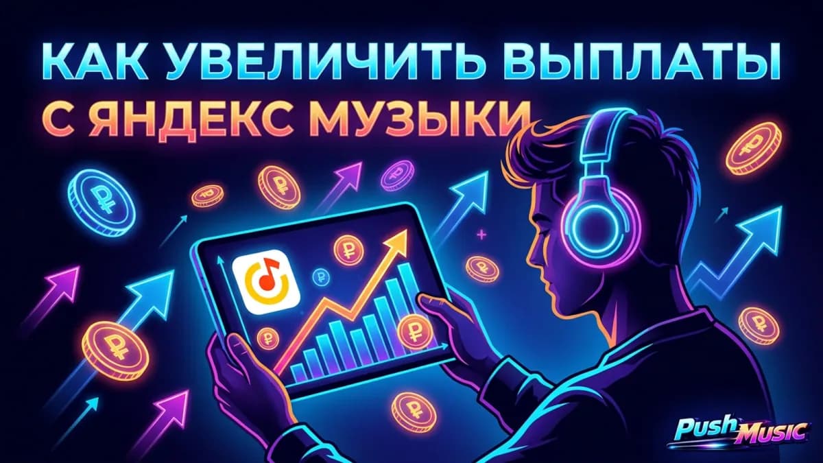 Как увеличить выплаты с Яндекс Музыки: рост прослушиваний и роялти трека