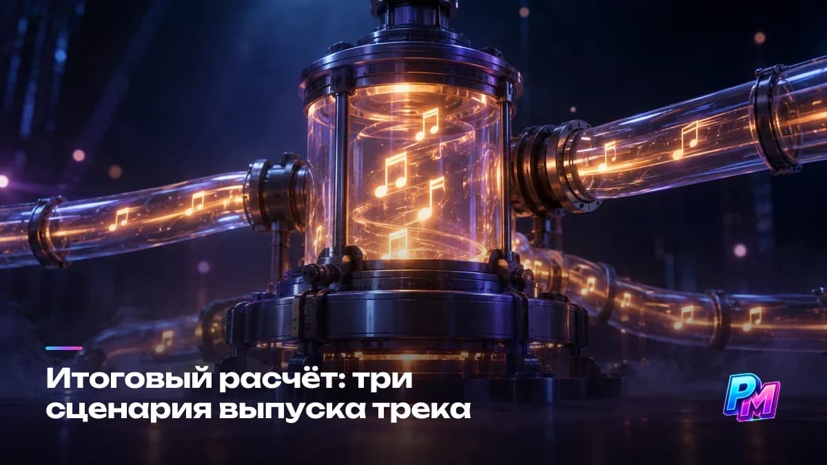 Итоговый расчёт: минимальный, средний и полный бюджет выпуска трека