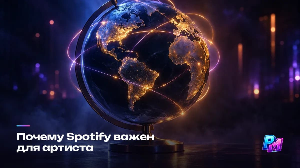 Почему Spotify важен артисту: аудитория в 184 странах и плейлист-экономика