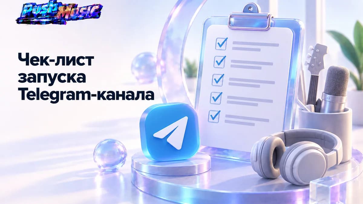 Чек-лист запуска Telegram-канала