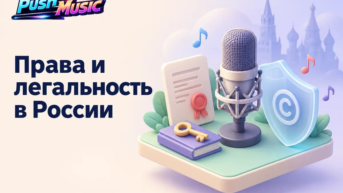 Права и легальность в России — Udio (Удио) 2026: как пользоваться и почему трек не скачать