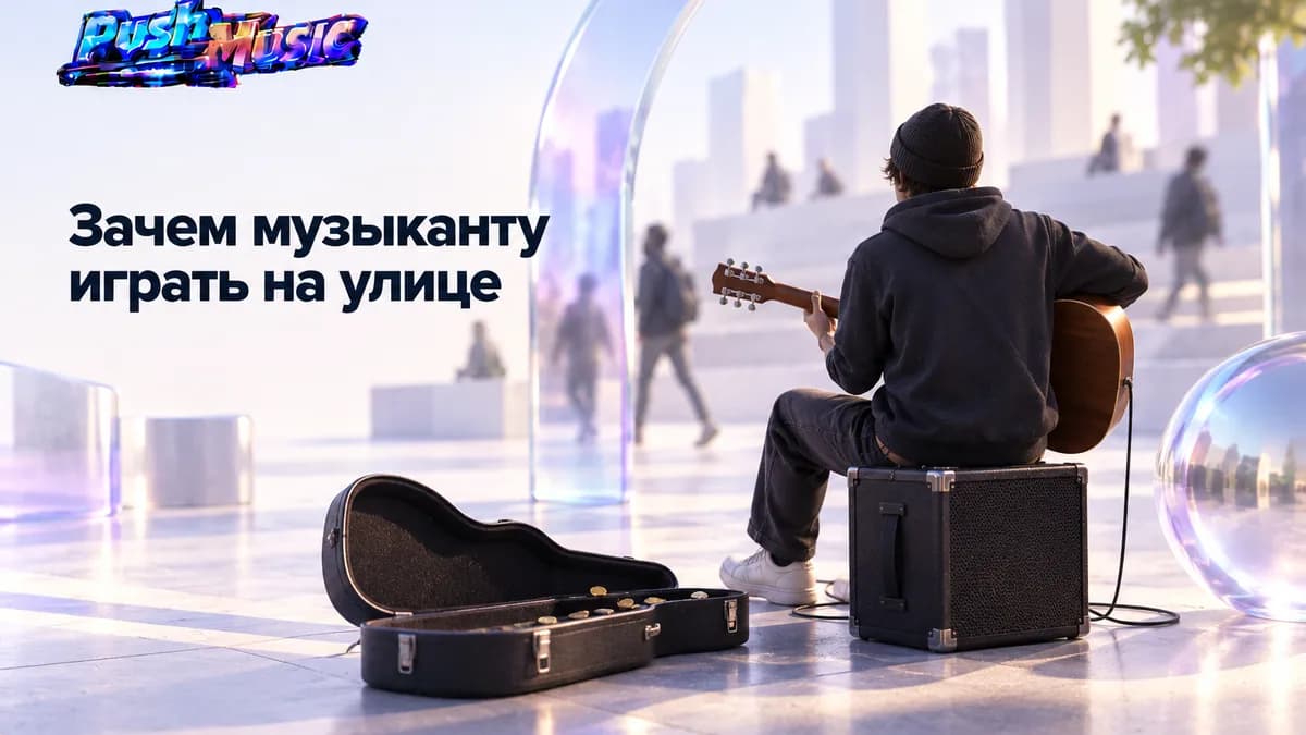 Зачем музыканту играть на улице