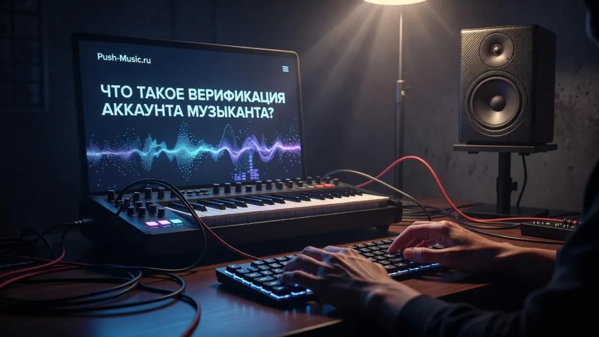 Что такое верификация аккаунта музыканта: подтверждённый профиль артиста на площадке