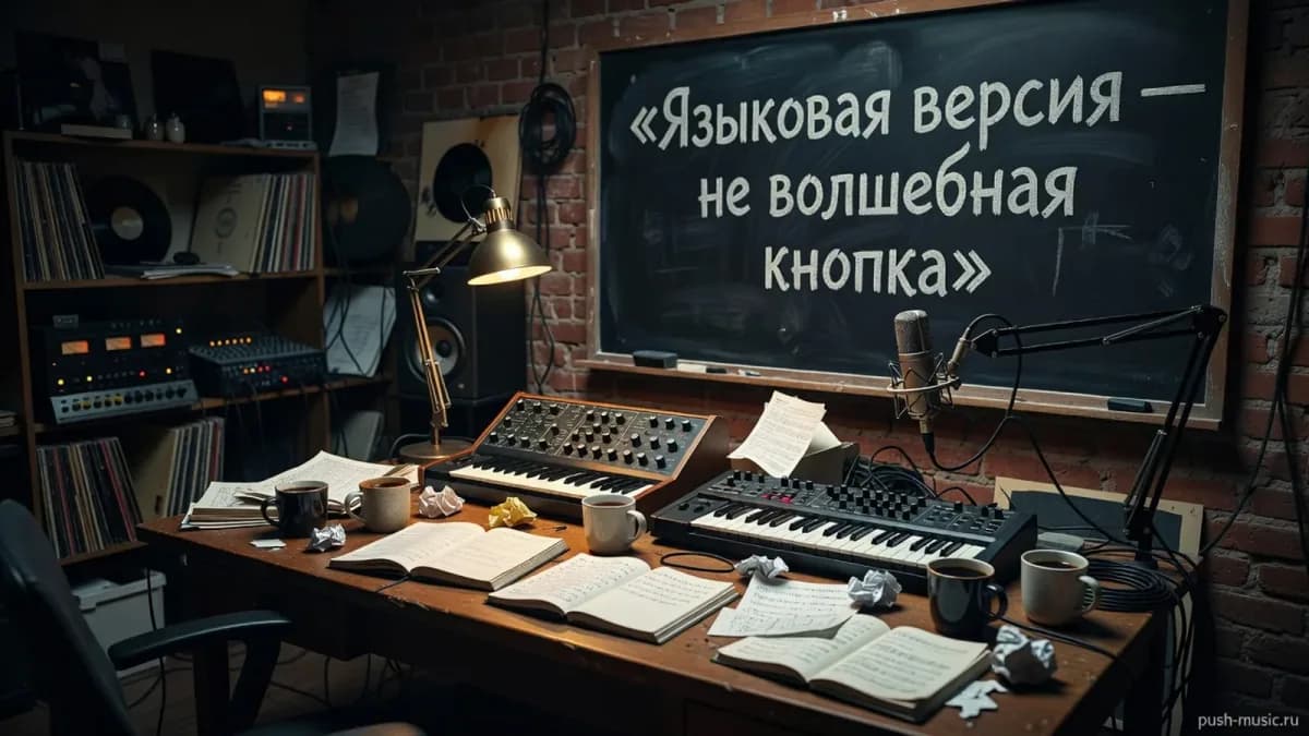 Языковая версия — не волшебная кнопка: сама по себе она не приносит прослушивания