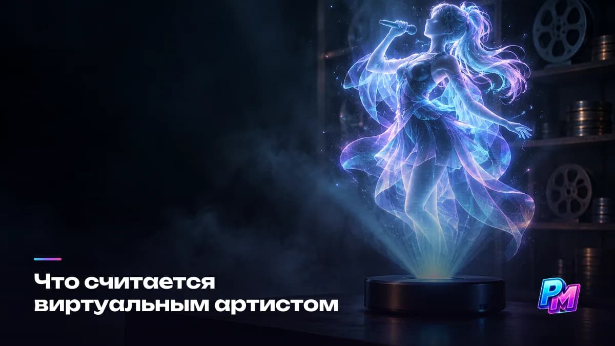 Персонаж с именем, внешностью и легендой вместо живого исполнителя: формат старше нейросетей — Gorillaz и Hatsune Miku, а от псевдонима и анонимного проекта его отличает обязательное раскрытие ИИ