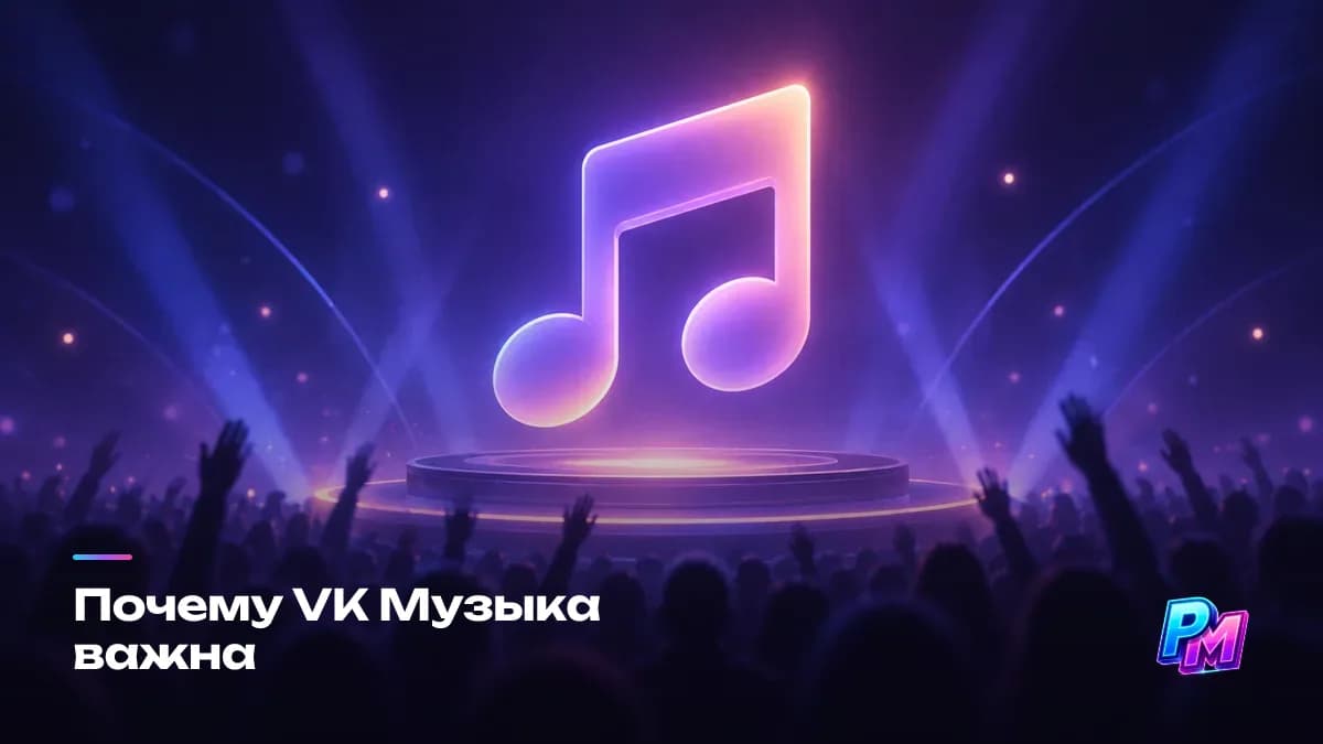 Почему VK Музыка важна: музыка живёт внутри соцсети, где аудитория уже собрана