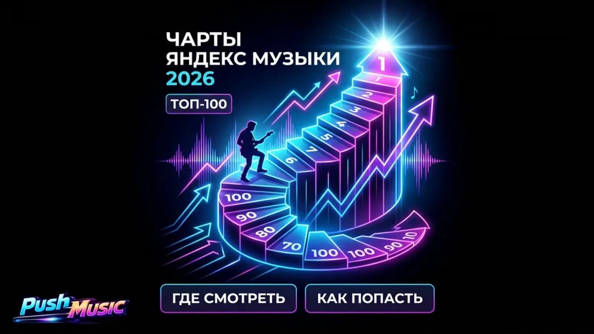 Чарты Яндекс Музыки 2026, Топ-100: где смотреть и как попасть в топ