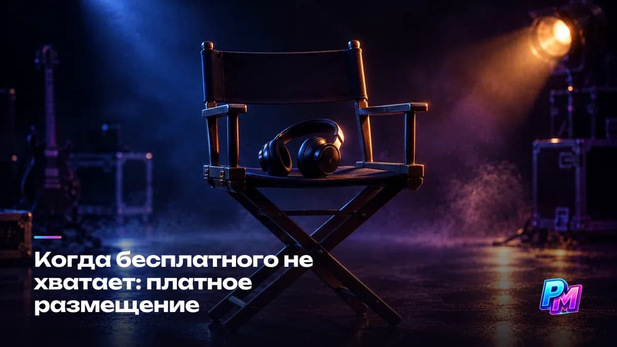 Платное размещение: когда бесплатных путей не хватает и трек нужно показать аудитории напрямую