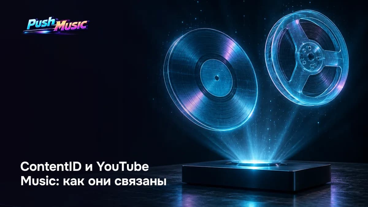ContentID и YouTube Music — разные вещи: трек от дистрибьютора попадает в стриминг, а не в систему отпечатков