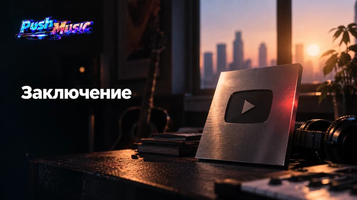 Заключение — YouTube для музыкантов: гайд по продвижению 2026