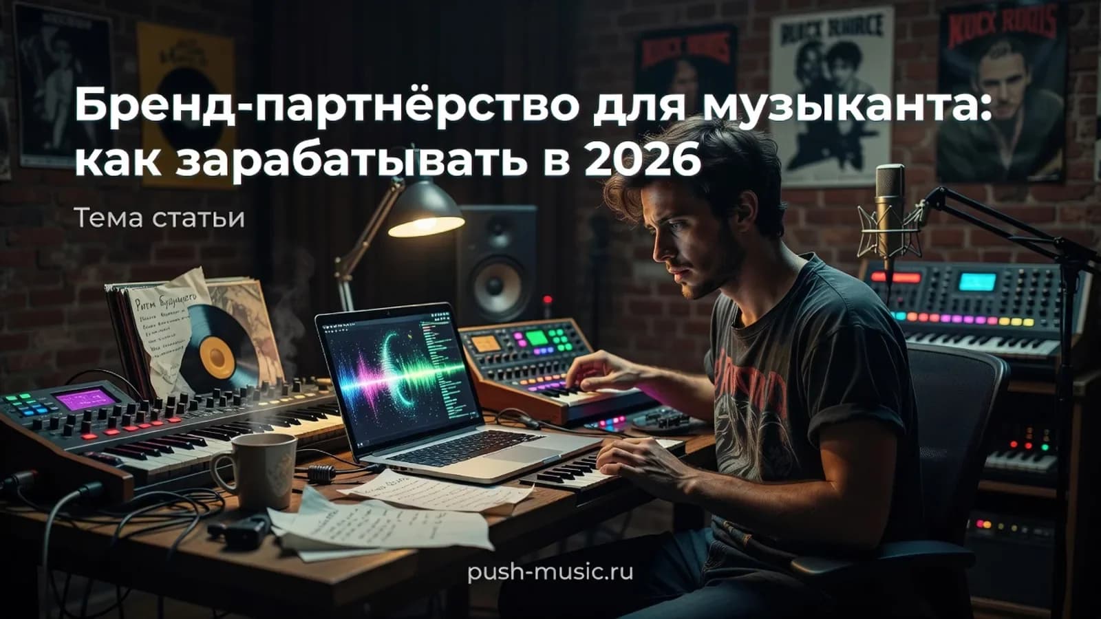 Бренд-партнёрство для музыканта: как зарабатывать в 2026