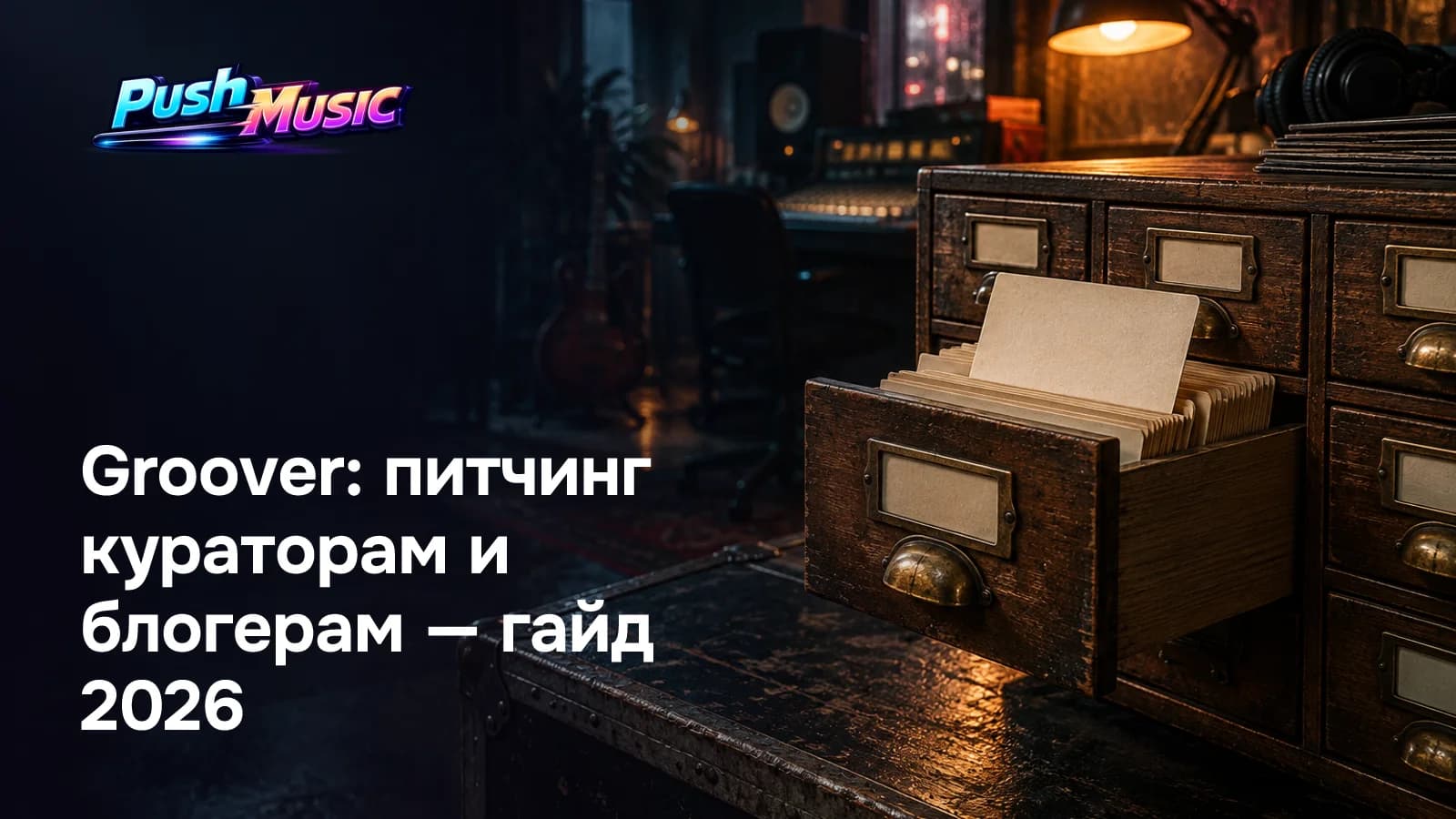 Groover: питчинг кураторам и блогерам — гайд 2026