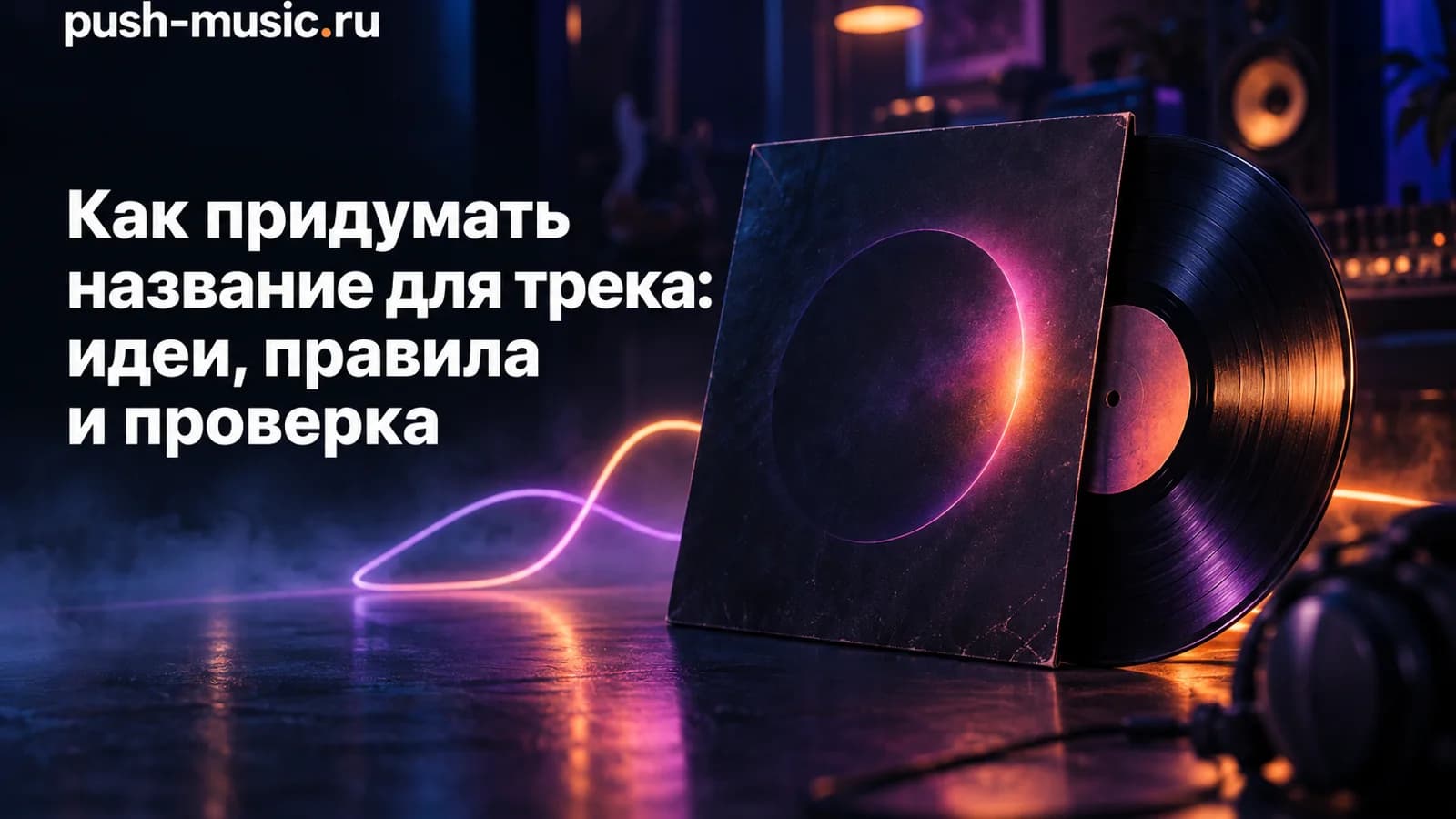 Обложка статьи: Как придумать название для трека: идеи, правила и проверка