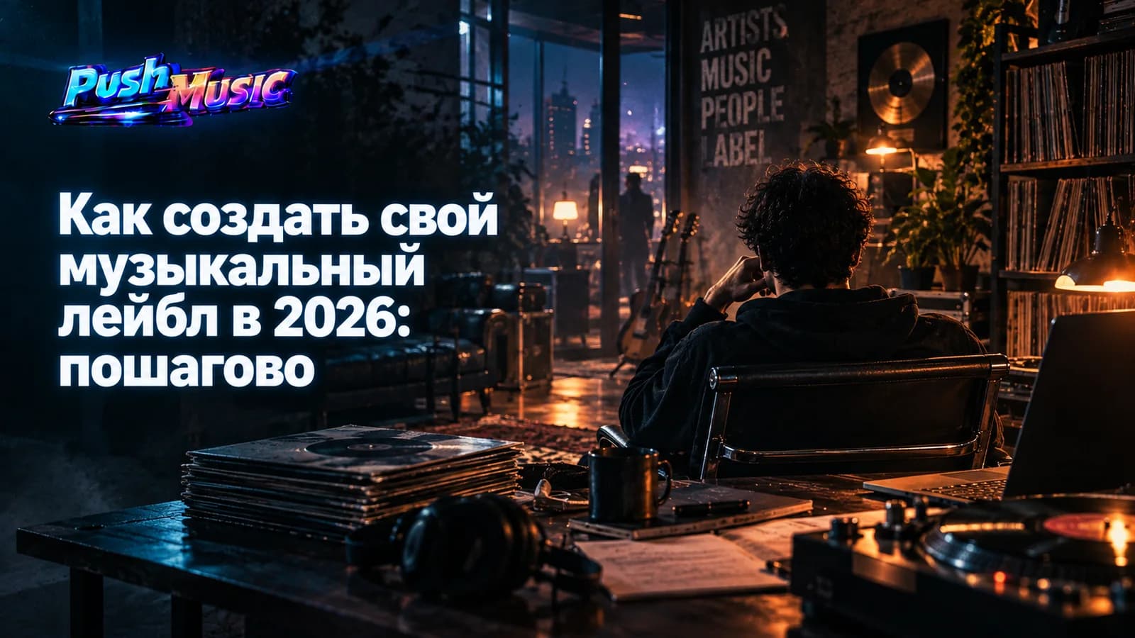 Как создать свой музыкальный лейбл в 2026: пошагово