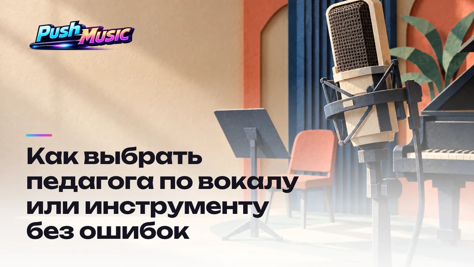 Как выбрать педагога по вокалу или инструменту без ошибок