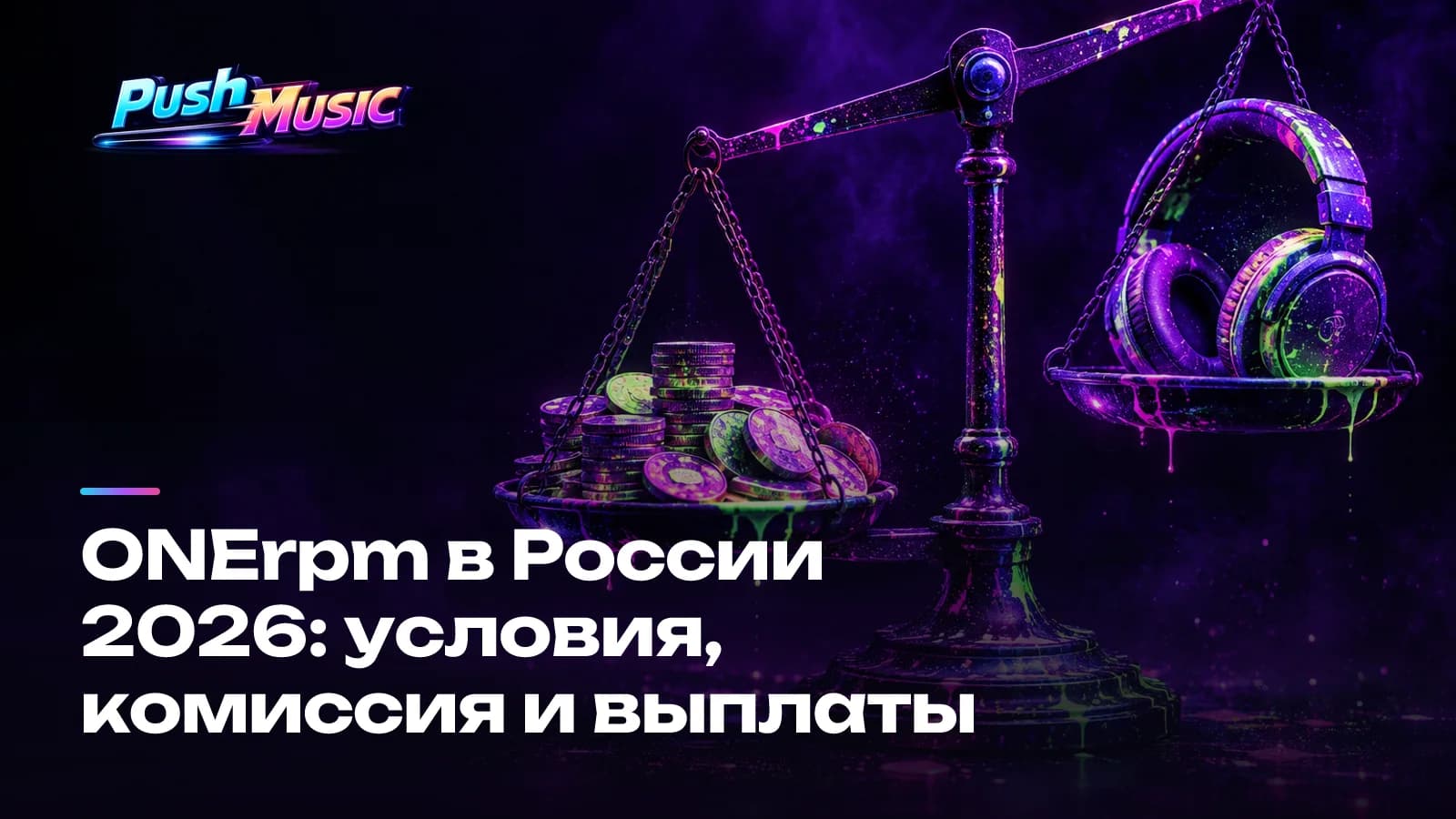 ONErpm в России 2026: условия, комиссия и выплаты