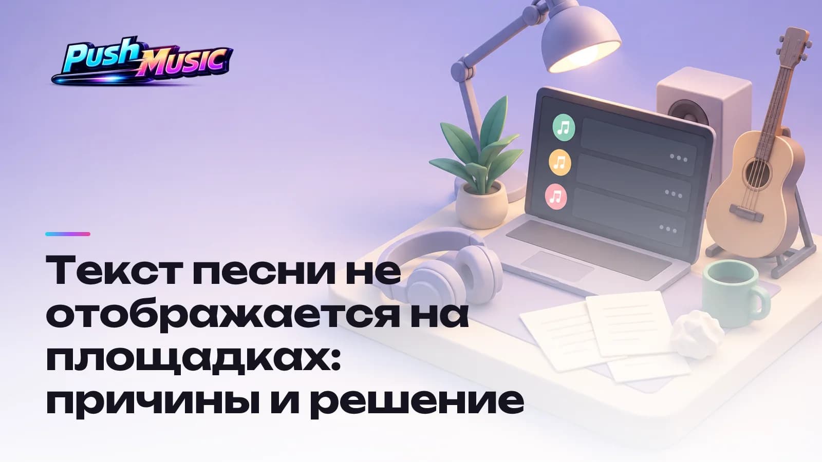 Текст песни не отображается на площадках: причины и решение