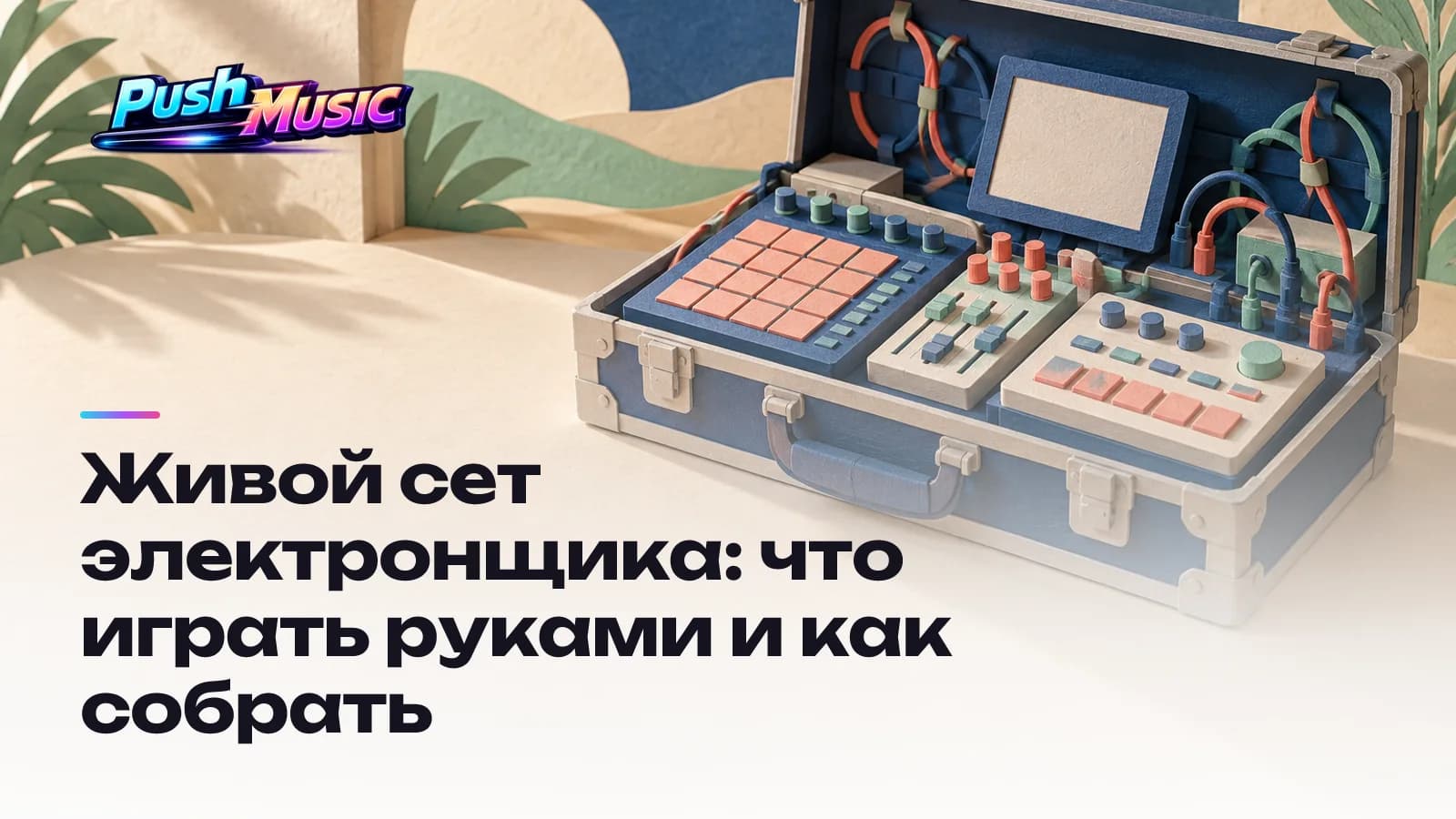 Живой сет электронщика: что играть руками и как собрать