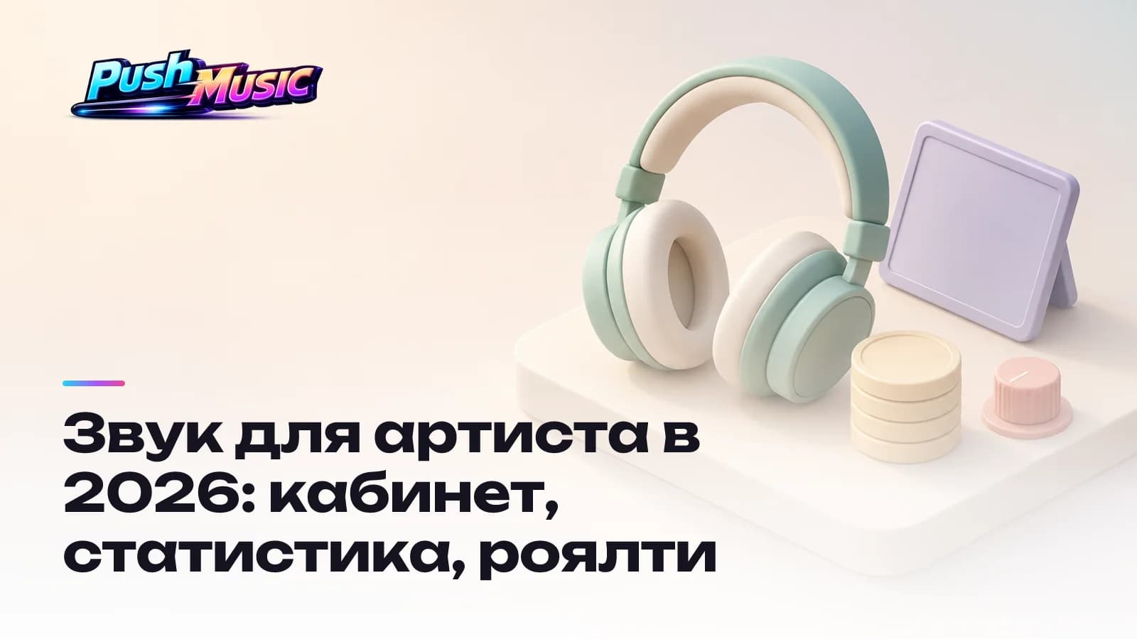 Звук для артиста в 2026: кабинет, статистика, роялти