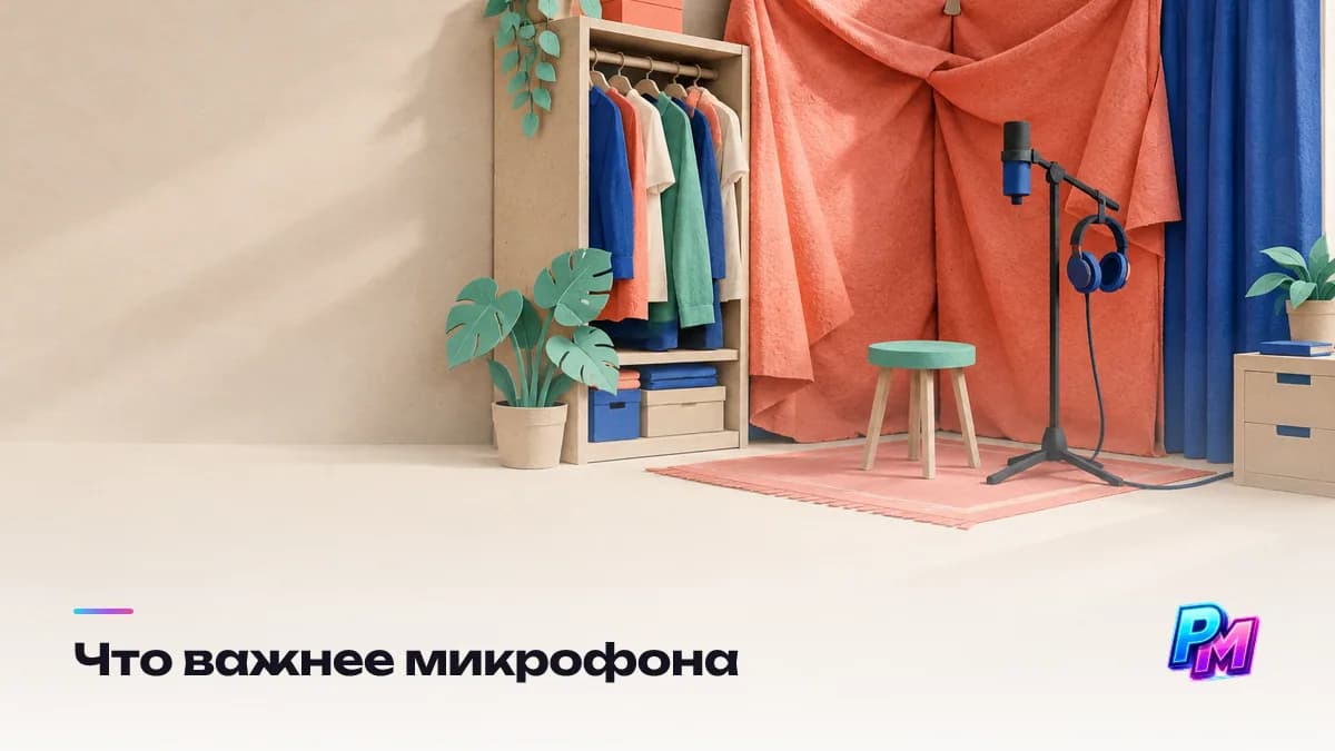 Порядок вложений при ограниченном бюджете: сначала заглушённый угол, затем дистанция и исполнение, следом поп-фильтр со стойкой и только пятым пунктом сама модель Порядок вложений при ограниченном бюджете: сначала заглушённый угол, затем дистанция и исполнение, следом поп-фильтр со стойкой и только пятым пунктом сама модель