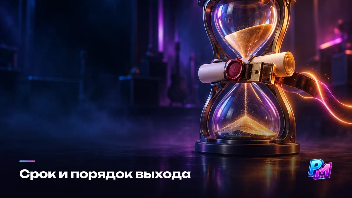 Срок и порядок выхода: на старте 6–12 месяцев с возможностью продлить, срок предупреждения о выходе около 30 дней и ясность с автоматическим продлением Срок и порядок выхода: на старте 6–12 месяцев с возможностью продлить, срок предупреждения о выходе около 30 дней и ясность с автоматическим продлением