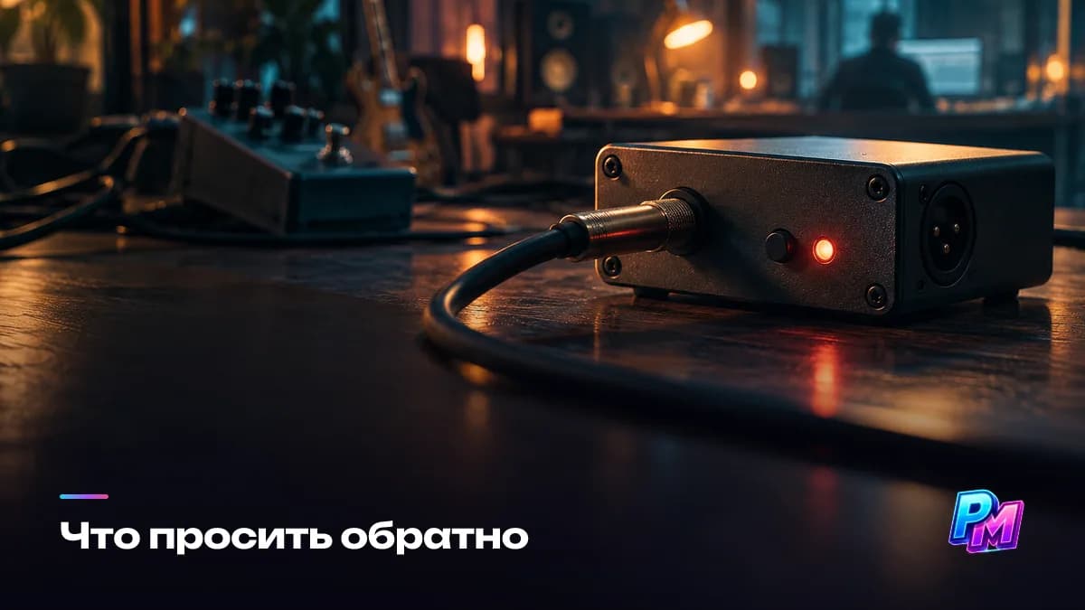 Что просить обратно: сухой сигнал без обработки, тот же формат и точку старта, несколько дублей и альтернативный вариант партии — обработанная версия только как ориентир Что просить обратно: сухой сигнал без обработки, тот же формат и точку старта, несколько дублей и альтернативный вариант партии — обработанная версия только как ориентир
