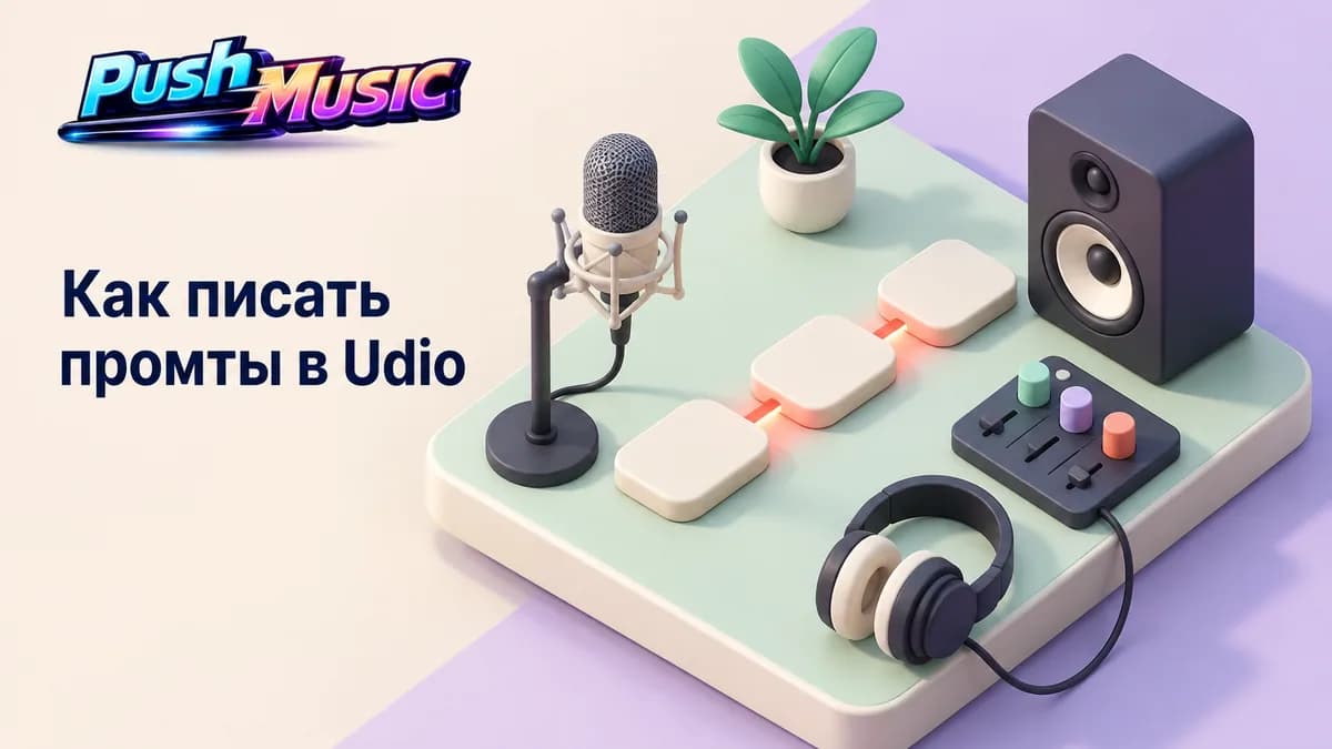 Как писать промты в Udio — Udio (Удио) 2026: как пользоваться и почему трек не скачать Как писать промты в Udio — Udio (Удио) 2026: как пользоваться и почему трек не скачать