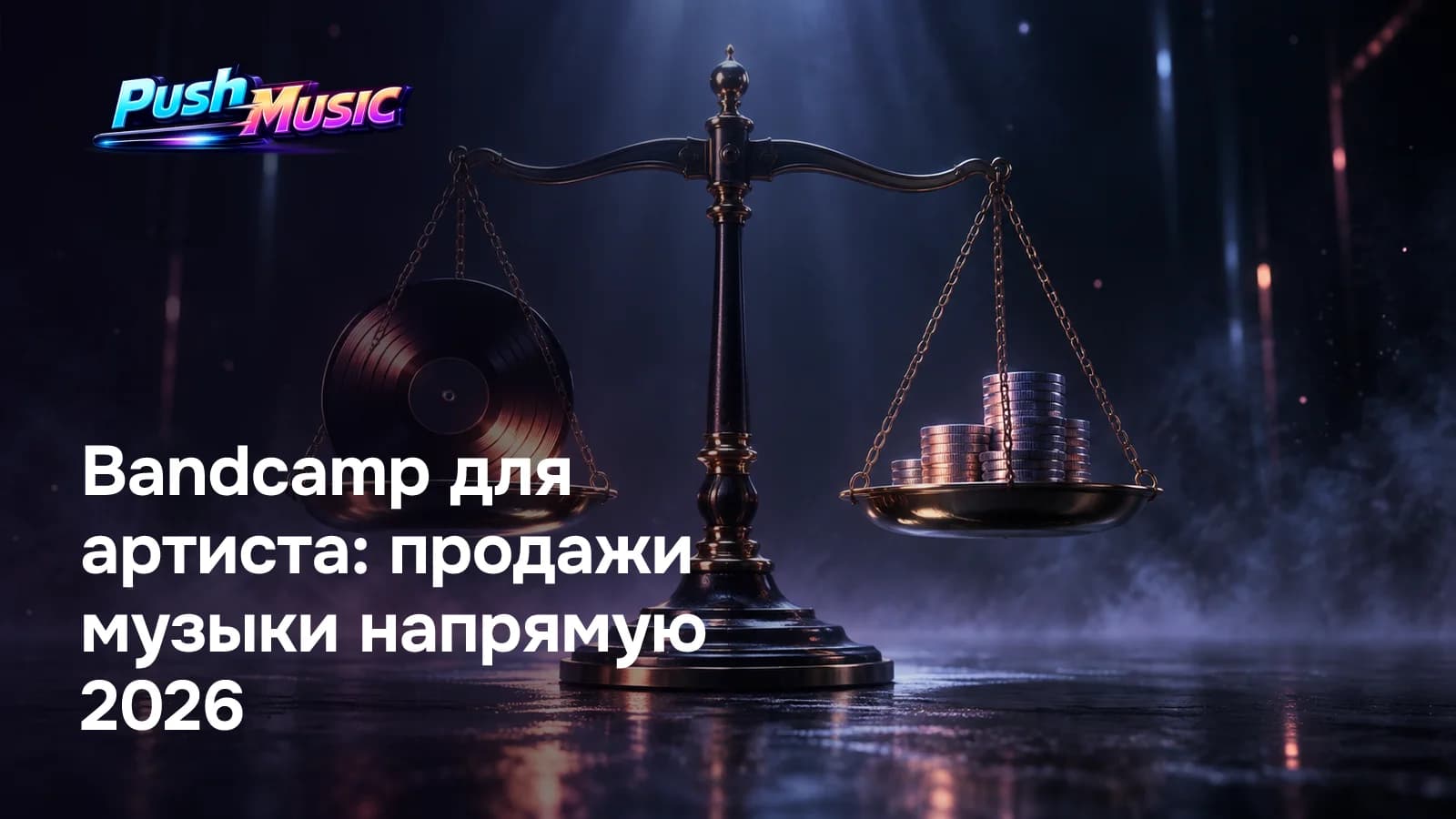 Bandcamp для артиста: продажи музыки напрямую 2026