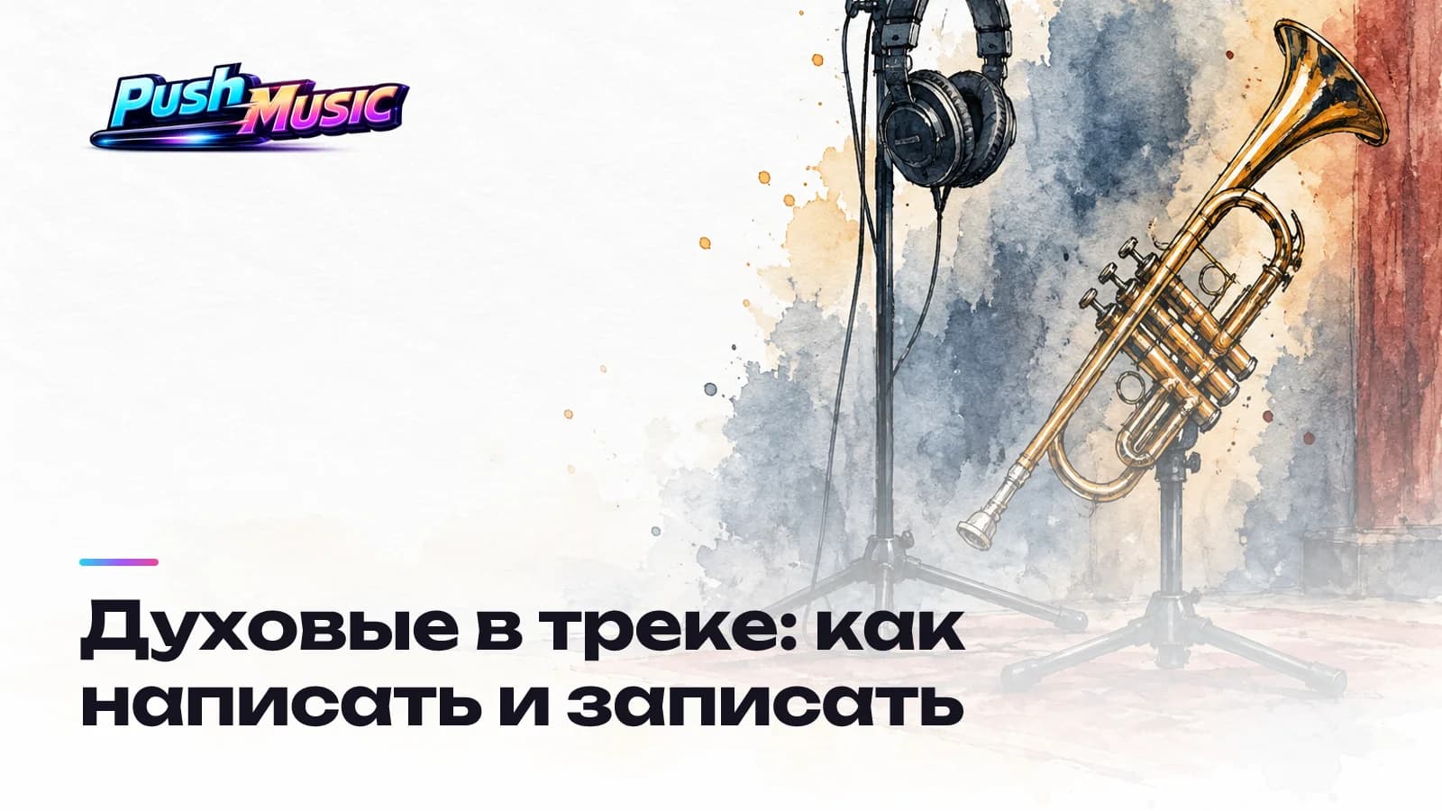 Духовые в треке: как написать и записать
