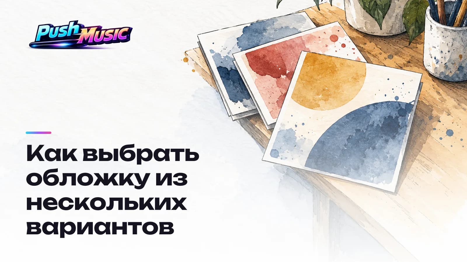 Как выбрать обложку из нескольких вариантов