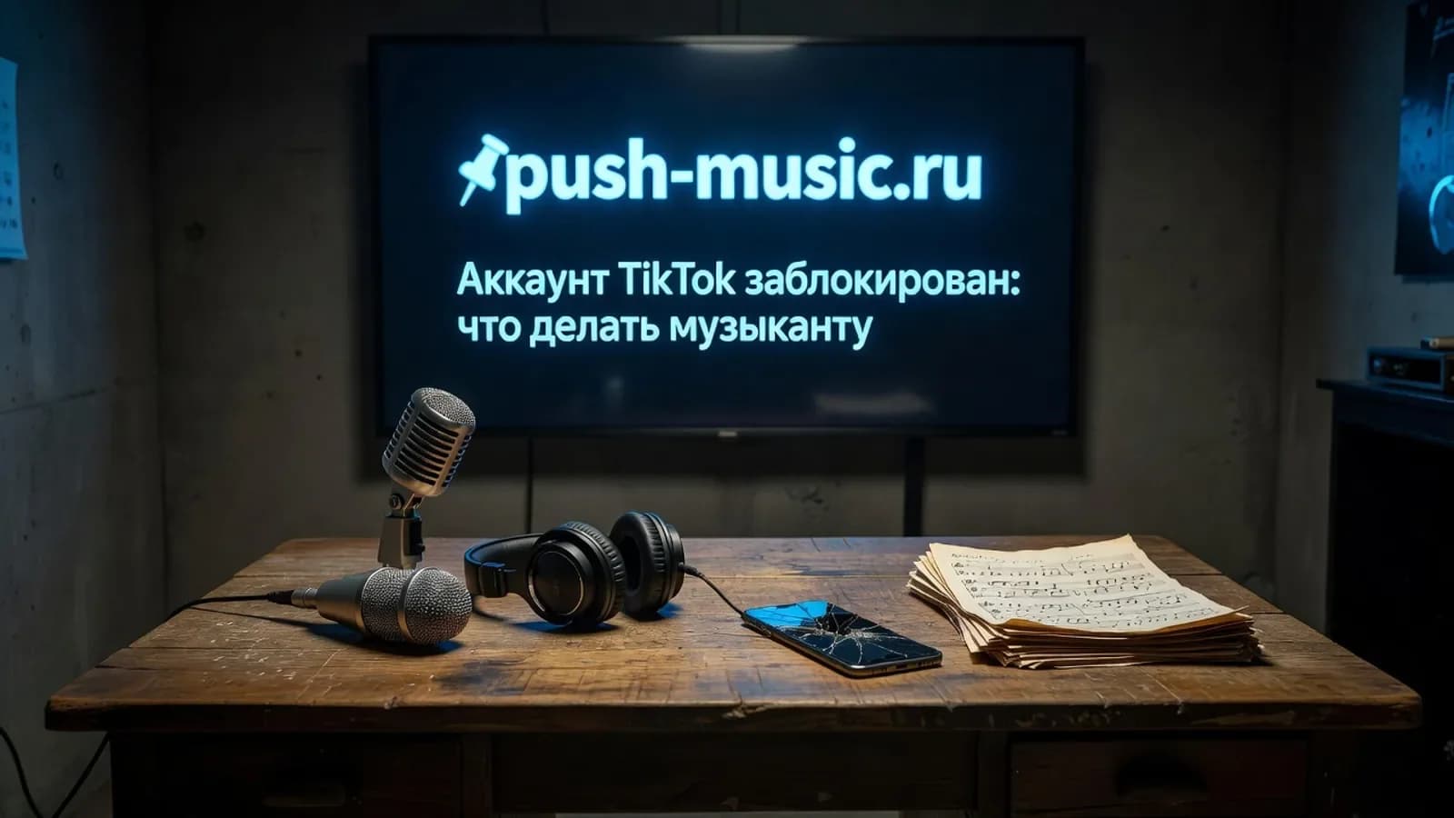 Аккаунт TikTok заблокирован: что делать музыканту