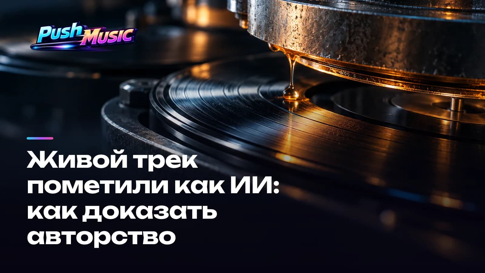 Живой трек пометили как ИИ: как доказать авторство